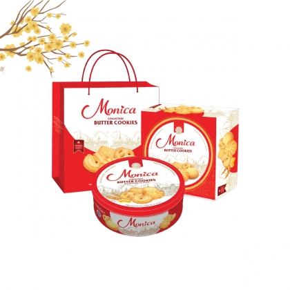 BÁNH MONICA HỘP THIẾC 380g